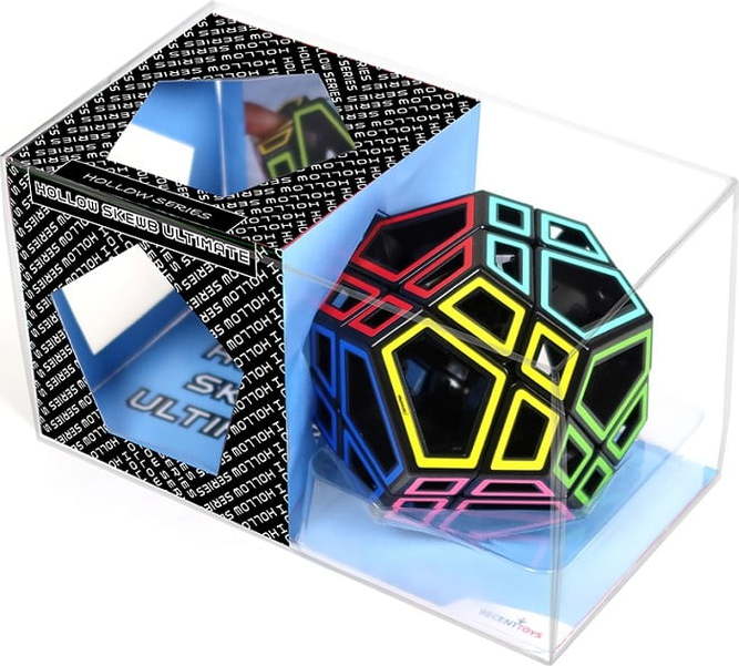 Mechanický hlavolam RecentToys Skewb Ultimate RecentToys