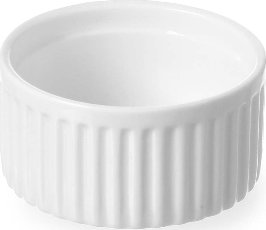 Bílá porcelánová zapékací miska ramekin Hendi