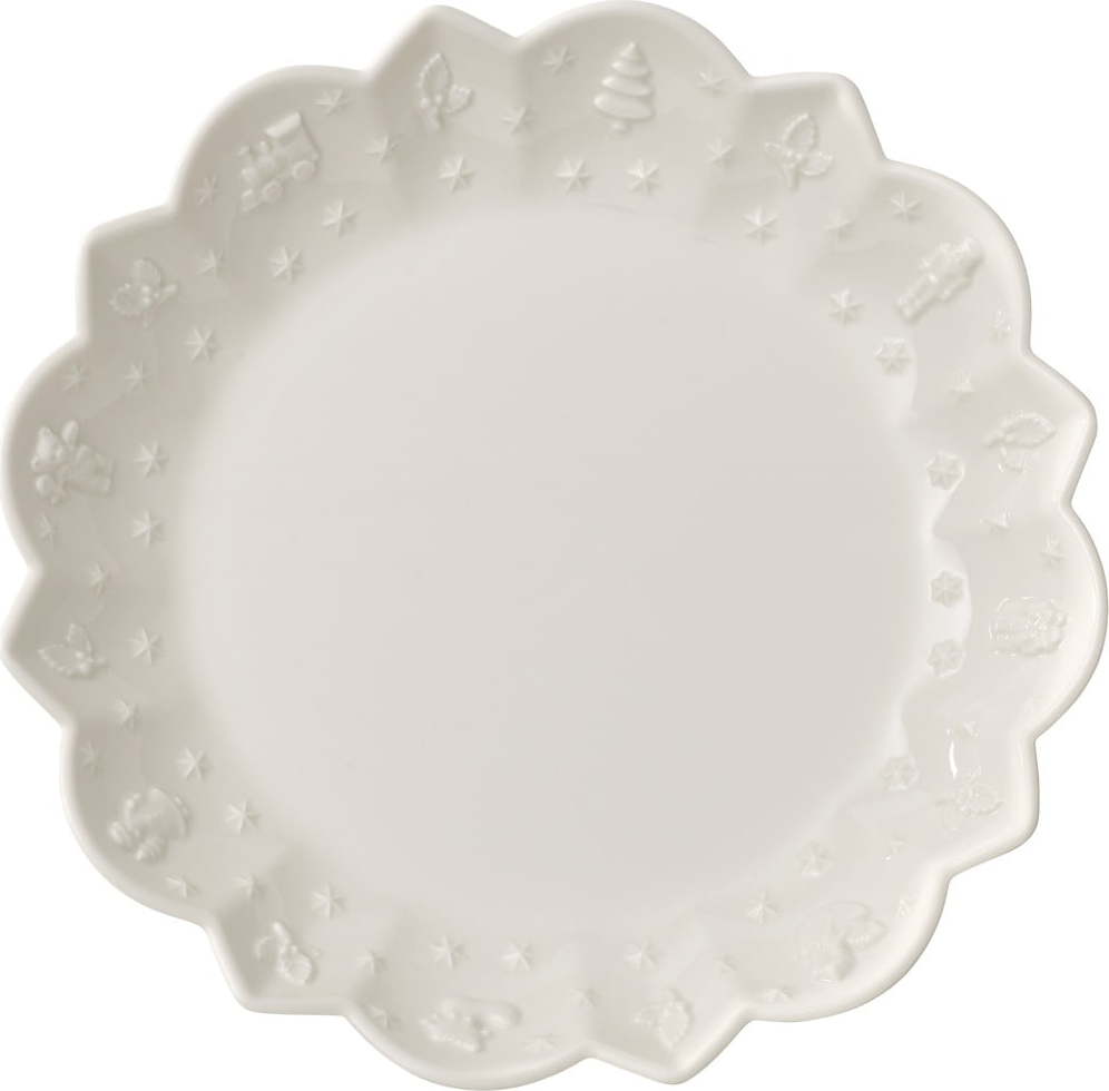 Bílá porcelánová vánoční mísa Toy's Delight Villeroy&Boch