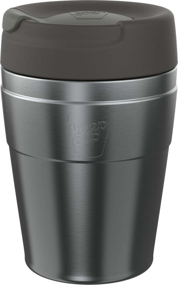 Antracitový termo hrnek 340 ml Nitro Gloss - KeepCup KeepCup