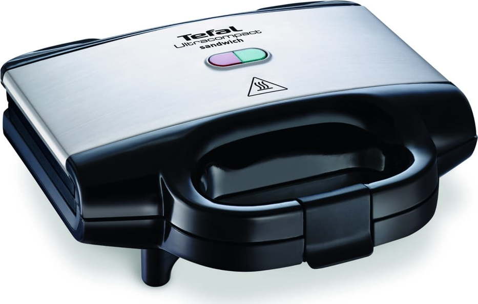 Sendvičovač v černo-stříbrné barvě Ultra Compact – Tefal Tefal