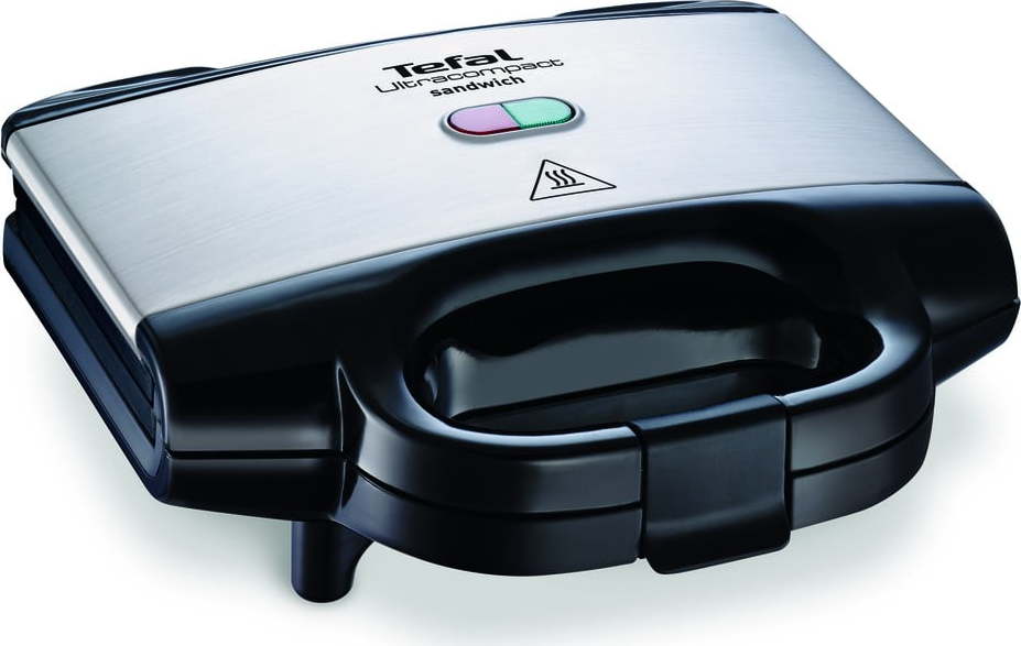 Sendvičovač v černo-stříbrné barvě Ultra Compact – Tefal Tefal