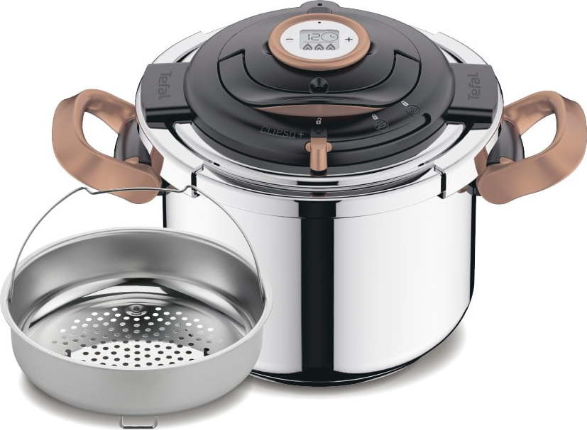 Tlakový nerezový hrnec 6 l Clipso+ Precision – Tefal Tefal