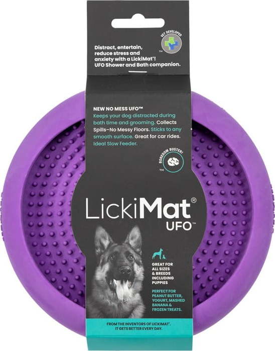 Lízací podložka UFO Purple – LickiMat LickiMat