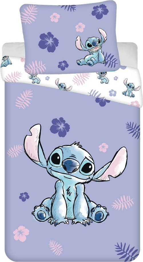 Bavlněné dětské povlečení na jednolůžko 140x200 cm Lilo and Stitch – Jerry Fabrics Jerry Fabrics