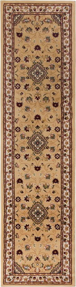 Béžový běhoun 66x300 cm Sherborne – Flair Rugs Flair Rugs