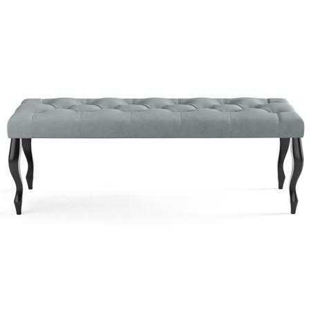 Lavice CHESTERFIELD 120x40 cm Šedá Signal-nabytek