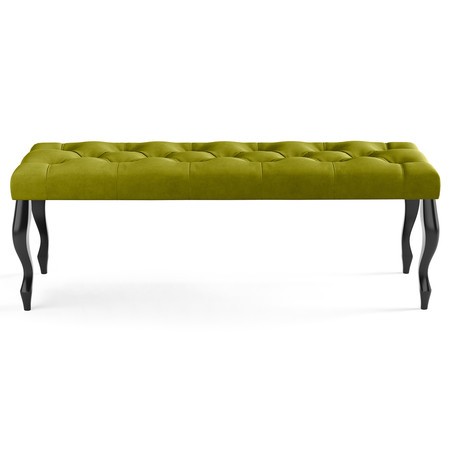 Lavice CHESTERFIELD 120x40 cm Zelená Signal-nabytek