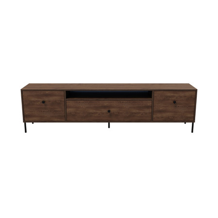 Televizní stolek RTV Mell 180 cm -  kaštan Furniture