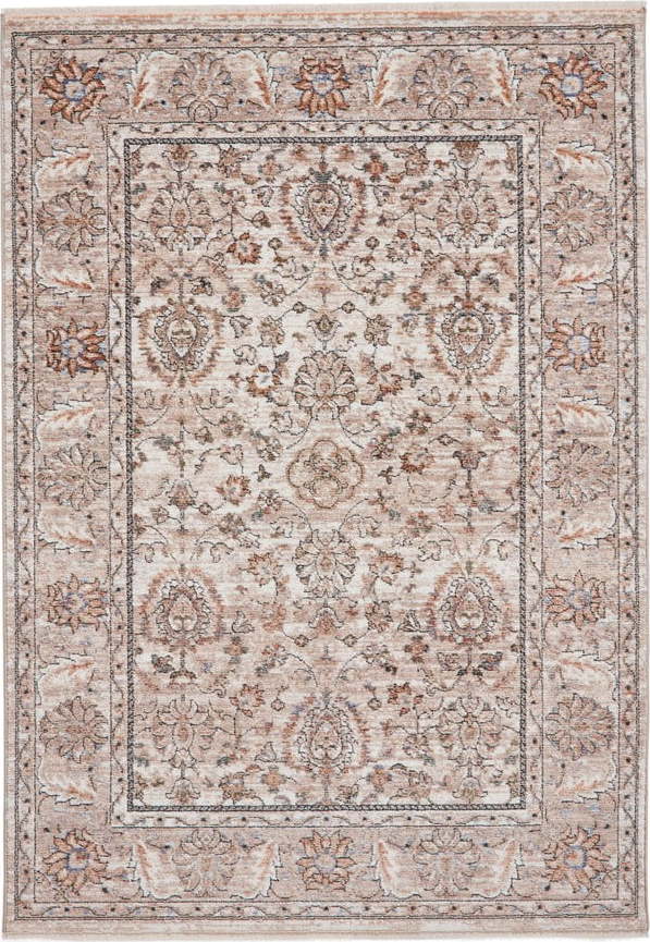 Béžový běhoun 80x300 cm Vintage – Think Rugs Think Rugs