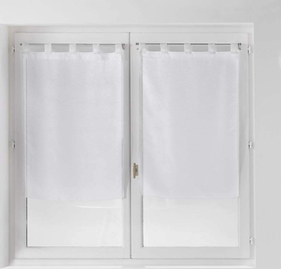 Bílé záclony v sadě 2 ks 60x90 cm Dandy – douceur d'intérieur Douceur d intérieur