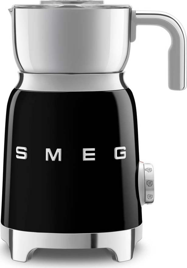 Černý elektrický šlehač mléka Retro Style – SMEG SMEG