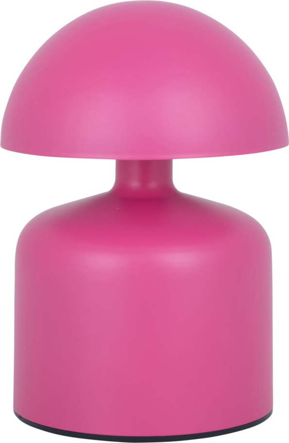 Růžová stolní lampa s kovovým stínidlem (výška 15 cm) Impetu – Leitmotiv Leitmotiv