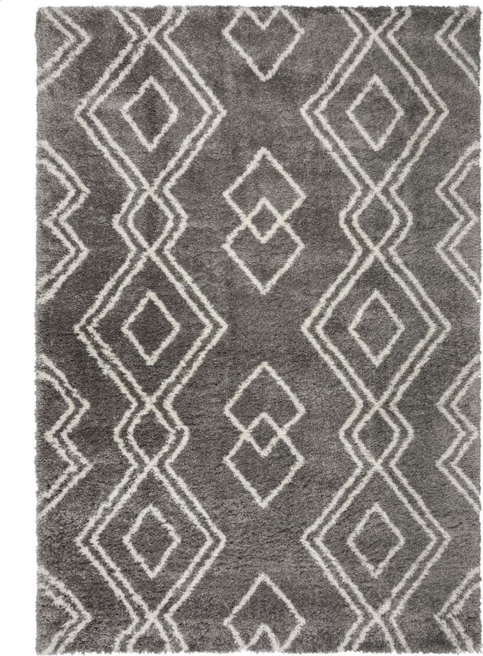Šedý koberec 200x290 cm Atlas Berber – Flair Rugs Flair Rugs