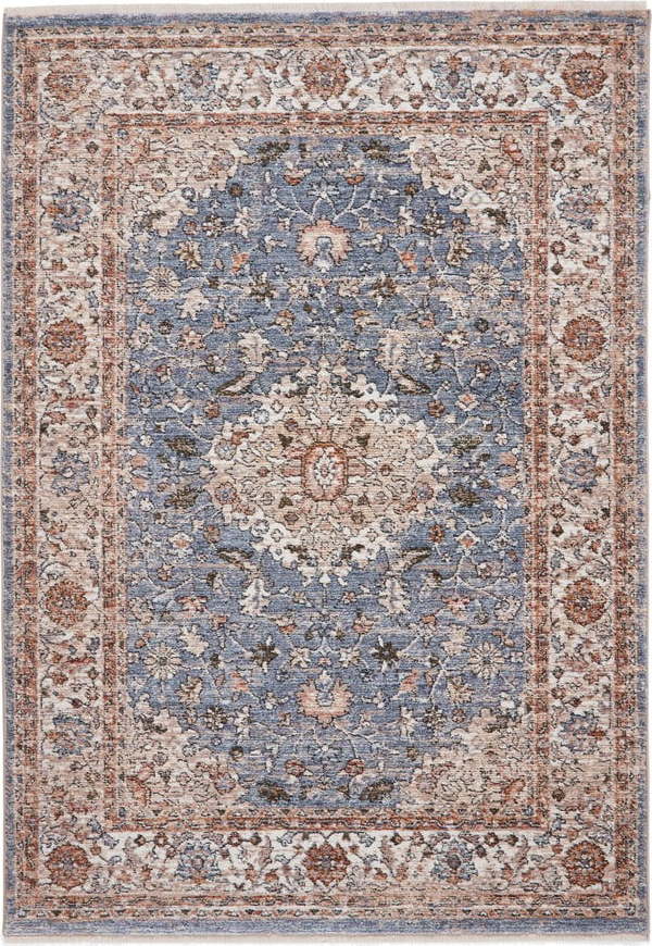 Modro-béžový běhoun 60x230 cm Vintage – Think Rugs Think Rugs