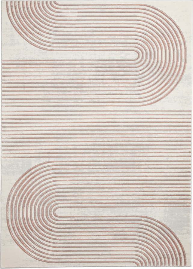 Růžovo-světle šedý koberec 120x170 cm Apollo – Think Rugs Think Rugs