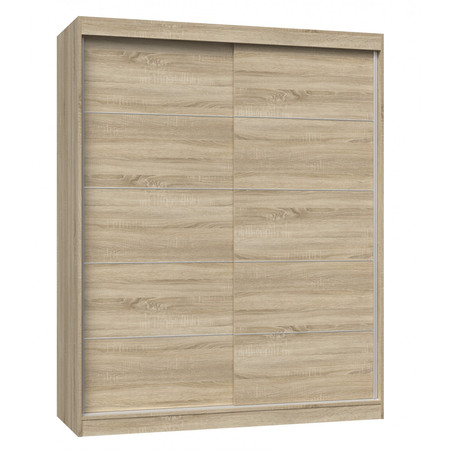 Šatní skříň Iga 160/C - dub sonoma TOP Nábytek