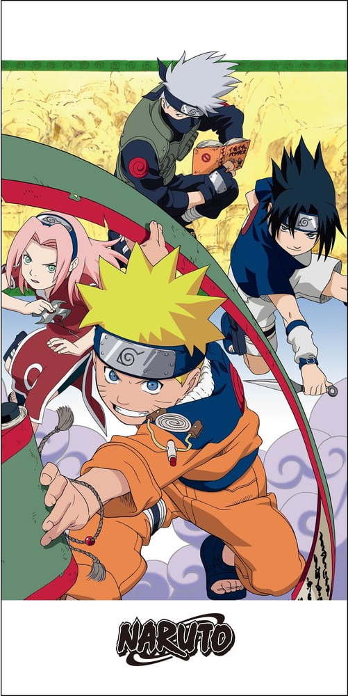 Bavlněná dětská osuška 70x140 cm Naruto – Jerry Fabrics Jerry Fabrics