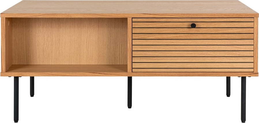 Konferenční stolek s deskou v dubovém dekoru v přírodní barvě 50x100 cm Kyoto – House Nordic House Nordic