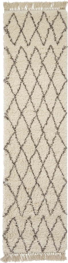 Krémový běhoun 60x230 cm Boho – Think Rugs Think Rugs