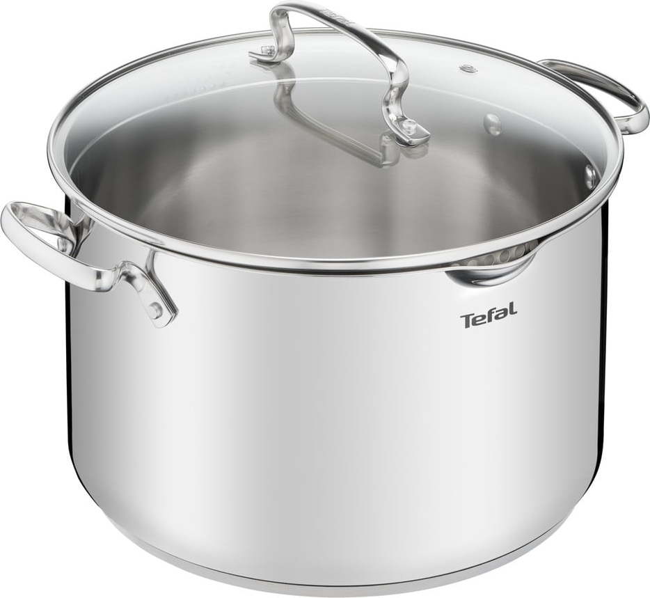 Nerezový hrnec s pokličkou na indukci 10 l Duetto+ – Tefal Tefal