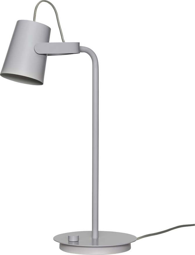 Světle šedá stolní lampa (výška 54 cm) Ardent – Hübsch Hübsch