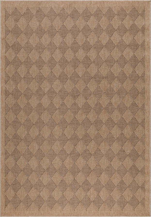 Venkovní koberec v černo-přírodní barvě 120x170 cm Dhaka – Ayyildiz Carpets Ayyildiz Carpets