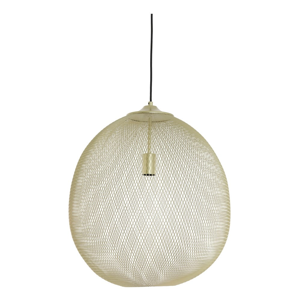 Závěsné svítidlo ve zlaté barvě s kovovým stínidlem ø 50 cm Moroc – Light & Living Light & Living