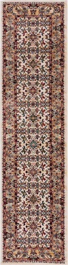 Béžový běhoun 66x300 cm Sandford – Flair Rugs Flair Rugs