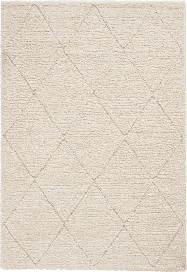 Krémový koberec 120x170 cm Ideal Shaggy – Think Rugs Think Rugs