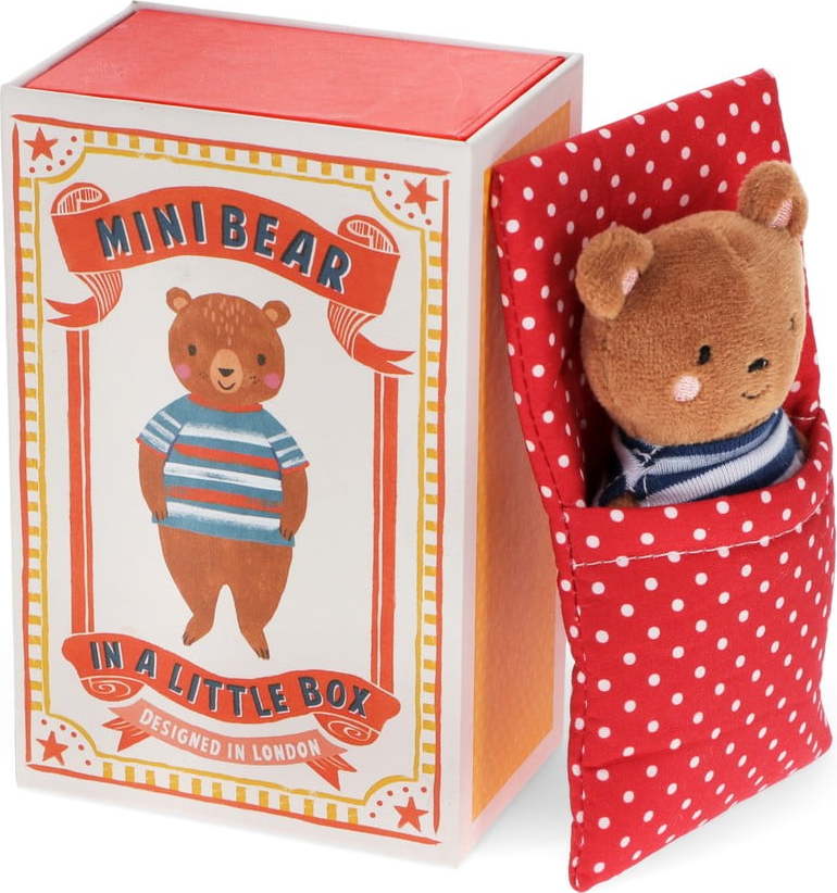 Plyšová hračka Mini Bear in a Little Box – Rex London Rex London