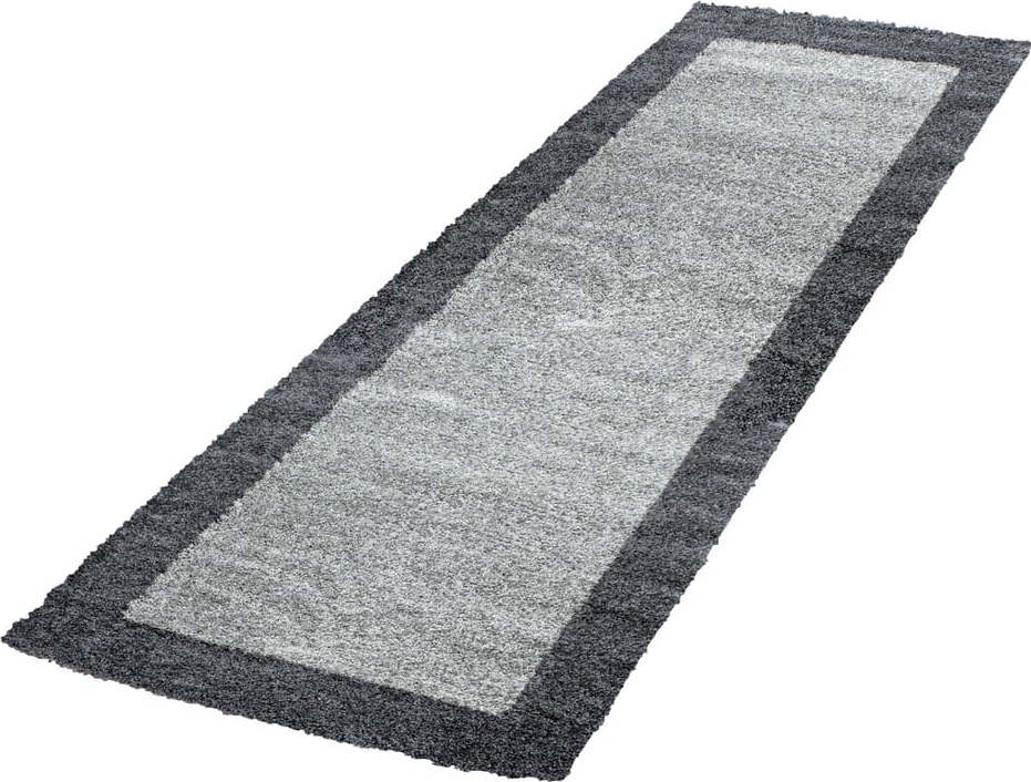 Šedý běhoun 80x250 cm Life – Ayyildiz Carpets Ayyildiz Carpets