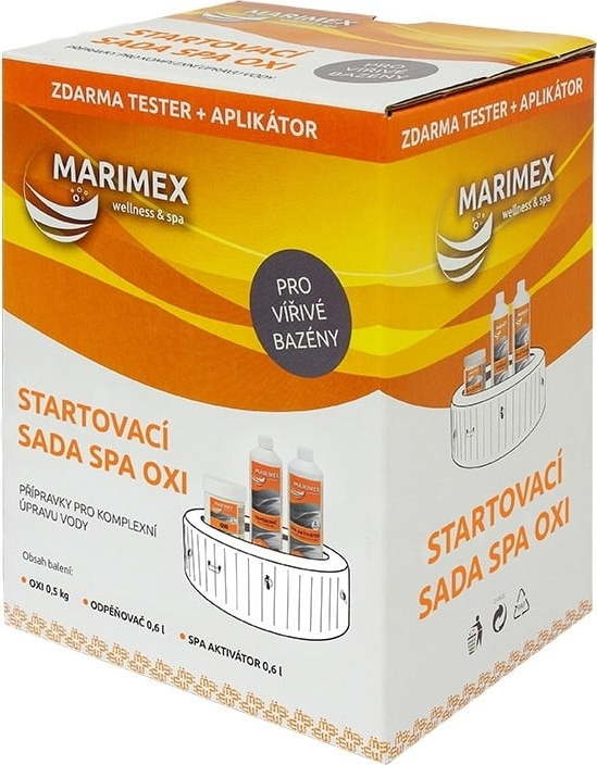 Startovací sada pro údržbu vířivek Spa Oxi – Marimex Marimex