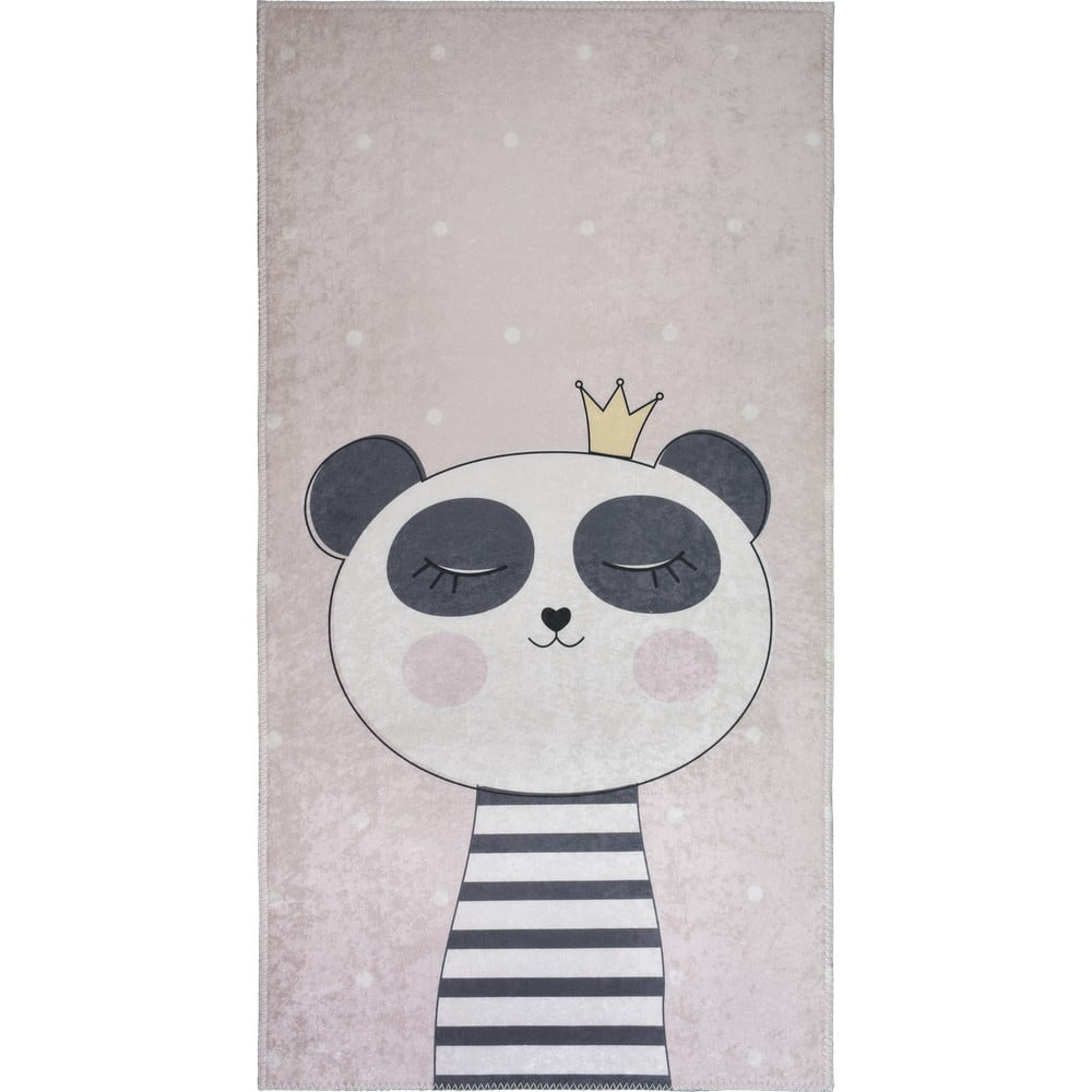 Světle růžový dětský koberec 120x180 cm Princess Panda – Vitaus Vitaus