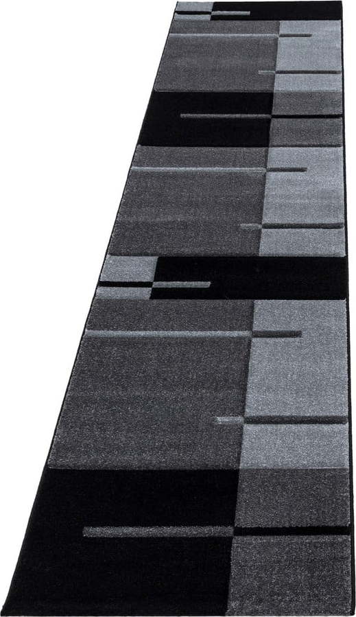 Tmavě šedý běhoun 80x300 cm Hawaii – Ayyildiz Carpets Ayyildiz Carpets