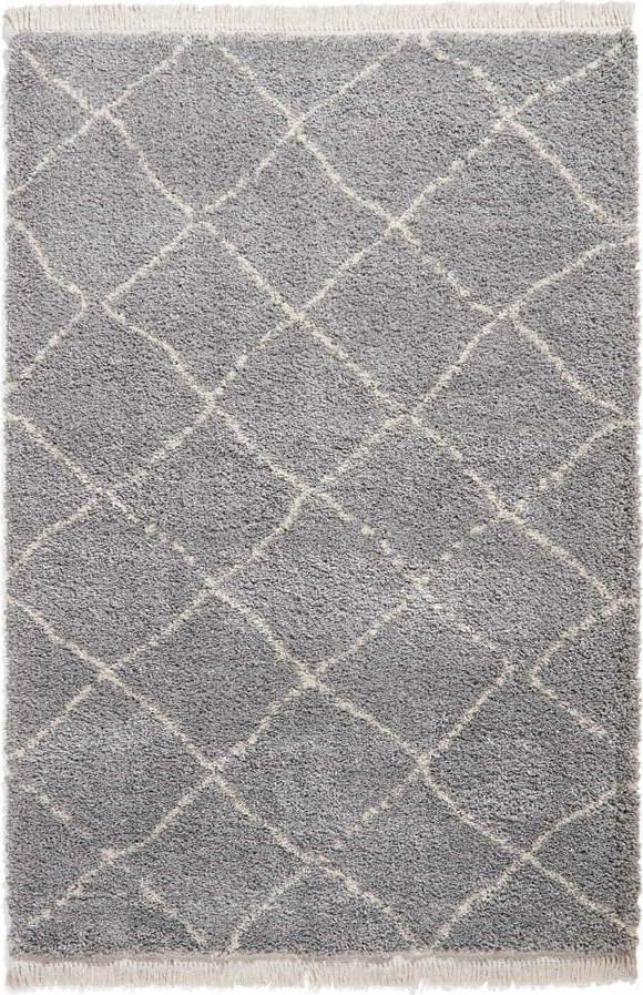 Šedý koberec 80x150 cm Boho – Think Rugs Think Rugs